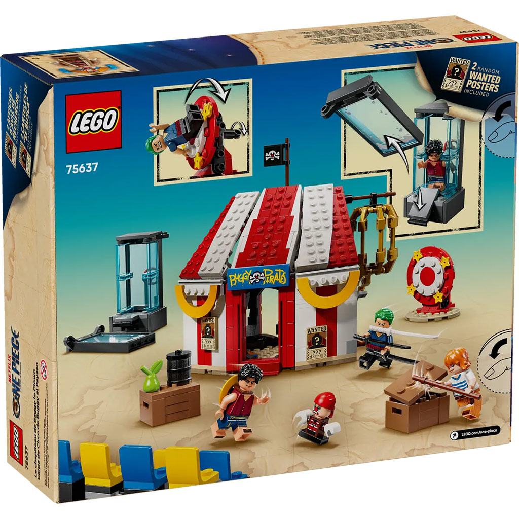 LEGO® One Piece: Buggys Zirkusz-Zelt des Clowns (75637) kép 6