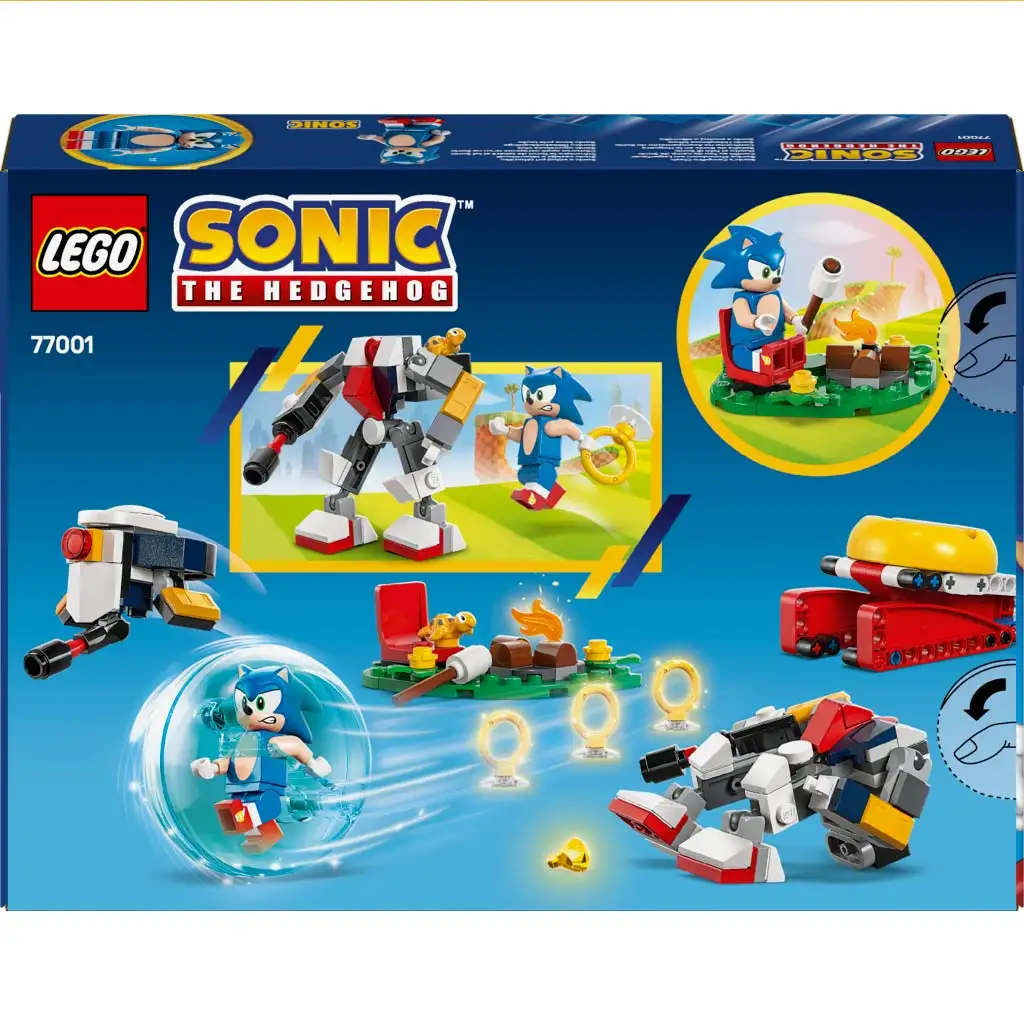 LEGO® Sonic the Hedgehog™: Sonics Kampf am Lagerfeuer (77001) kép 5