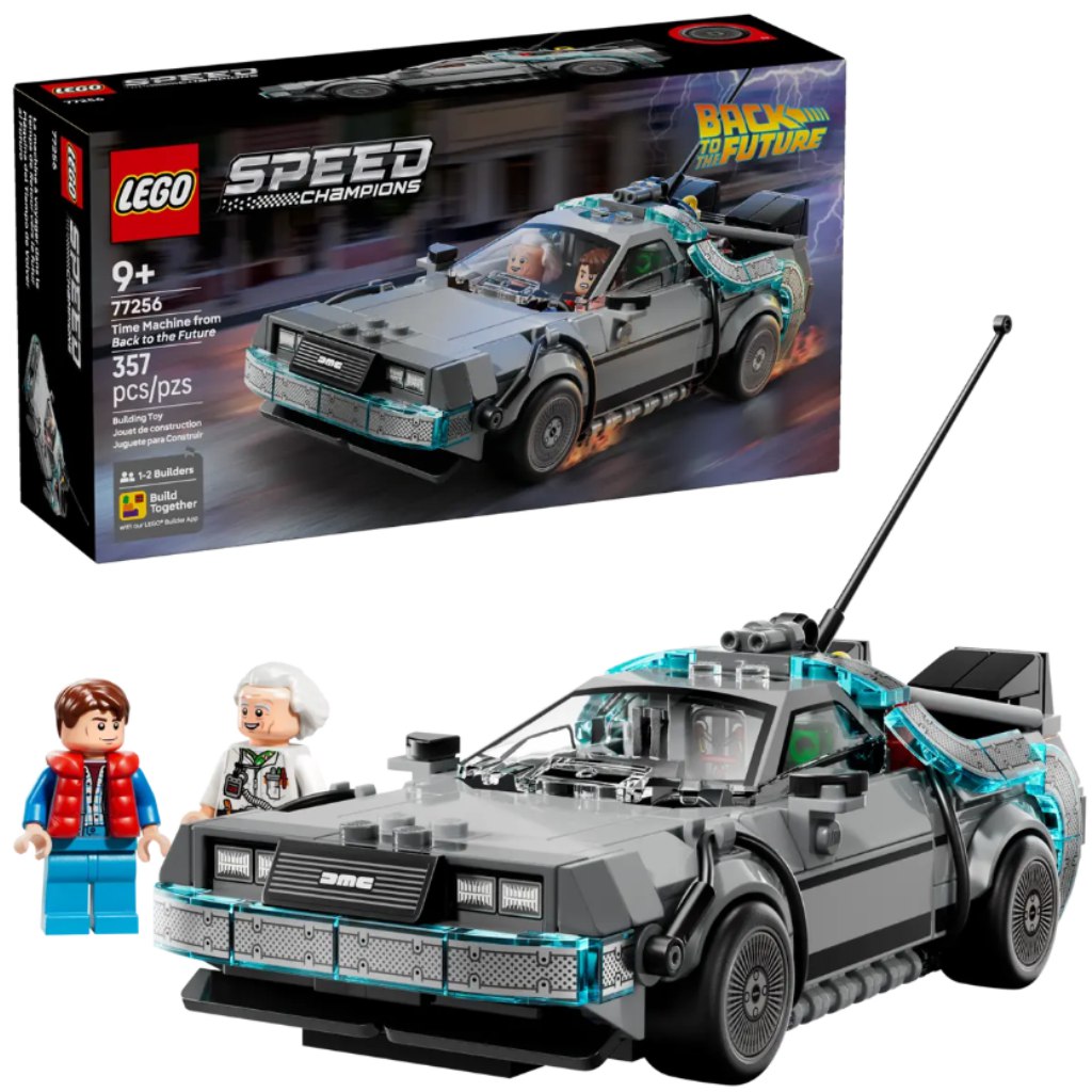 LEGO® Speed Champions: Zurück in die Zukunft Zeitmaschine (77256)