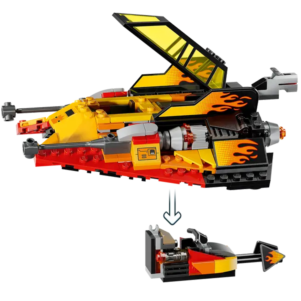 LEGO® Star Wars™: Force Burner Schneegleiter (75414) kép 4