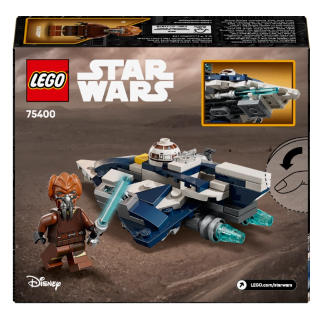 LEGO® Star Wars™: Plo Koon Jedi-Sternenjäger™ Microfighter (75400) kép 5