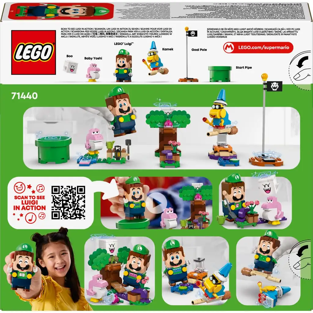 LEGO® Super Mario™: Abenteuer mit der interaktiven Luigi-Figur (71440) kép 5