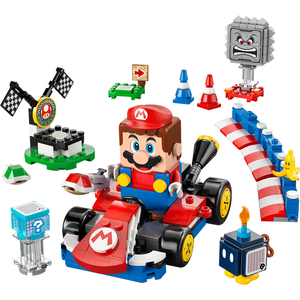 LEGO® Super Mario™: Interaktív LEGO® Mario™ és Standard Kart (72043) kép 2