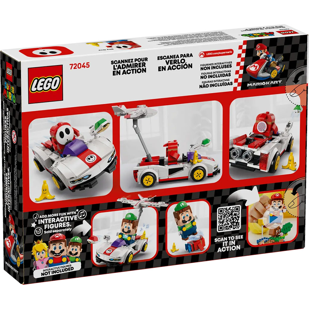 LEGO® Super Mario™: Mario Kart™ – Shy Guy und P-Flügel (72045) kép 8