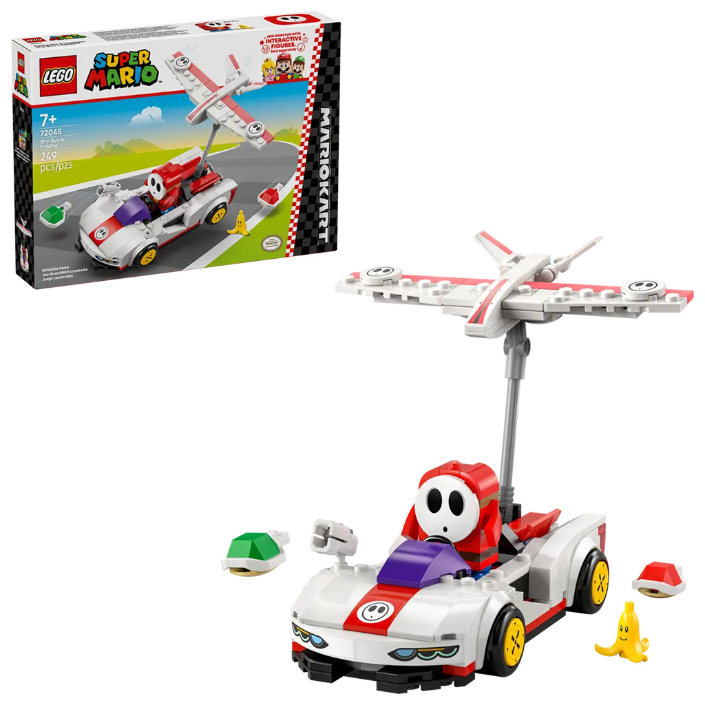LEGO® Super Mario™: Mario Kart™ – Shy Guy und P-Flügel (72045)