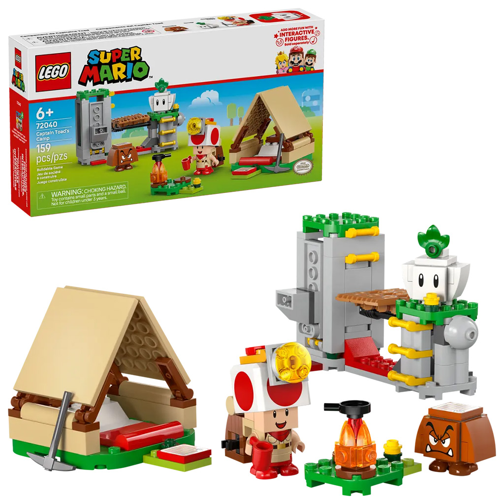 LEGO® Super Mario™: Captain Toads Lagerplatz (72040)