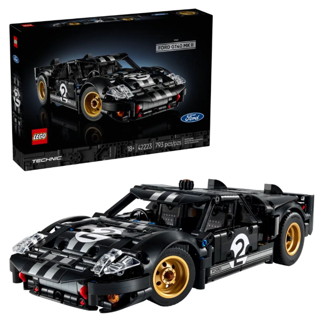 LEGO® Technic: 1966 Ford GT40 MKII Rennwagen (42223)