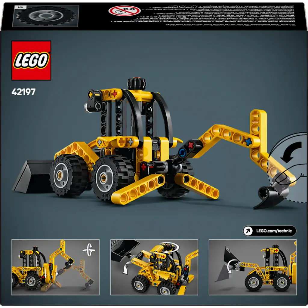 LEGO® Technic: Baggerlader (42197) kép 5