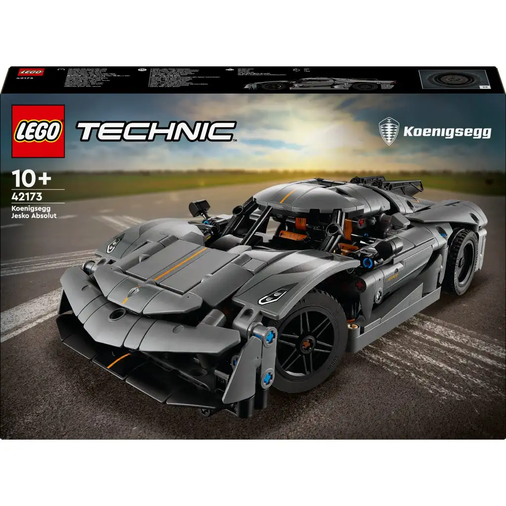 LEGO® Technic: Koenigsegg Jesko Absolut grauer Hypercar (42173)