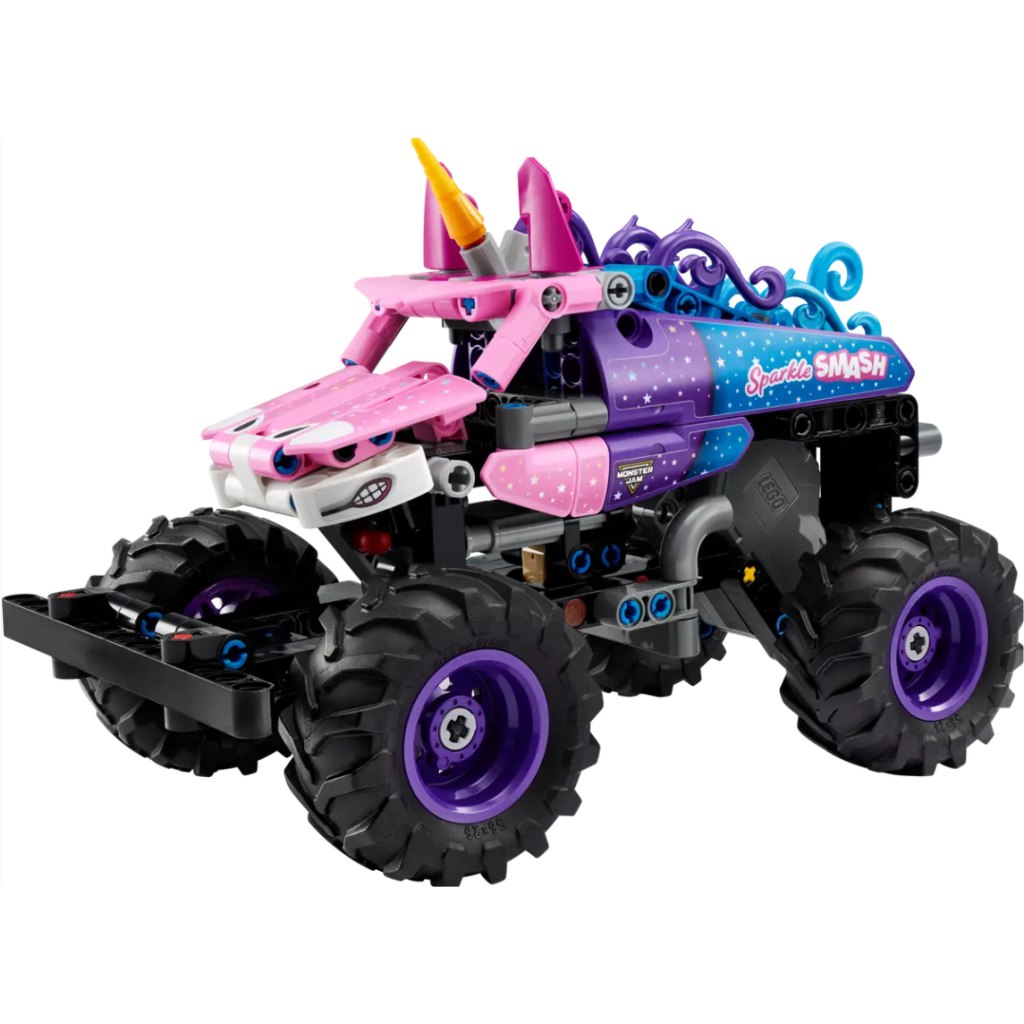 LEGO® Technic: Monster Jam™ Sparkle Smash™ – Rückziehauto (42220) kép 2