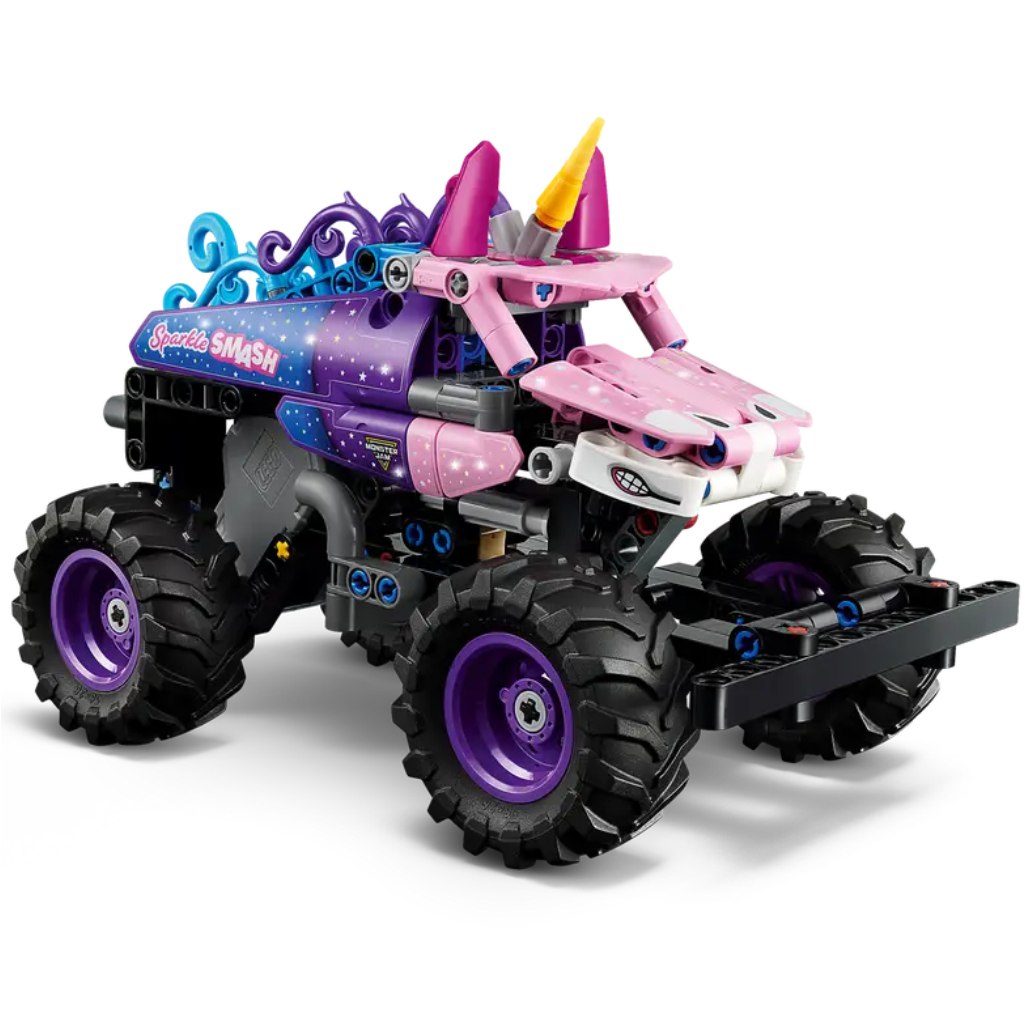 LEGO® Technic: Monster Jam™ Sparkle Smash™ – Rückziehauto (42220) kép 3