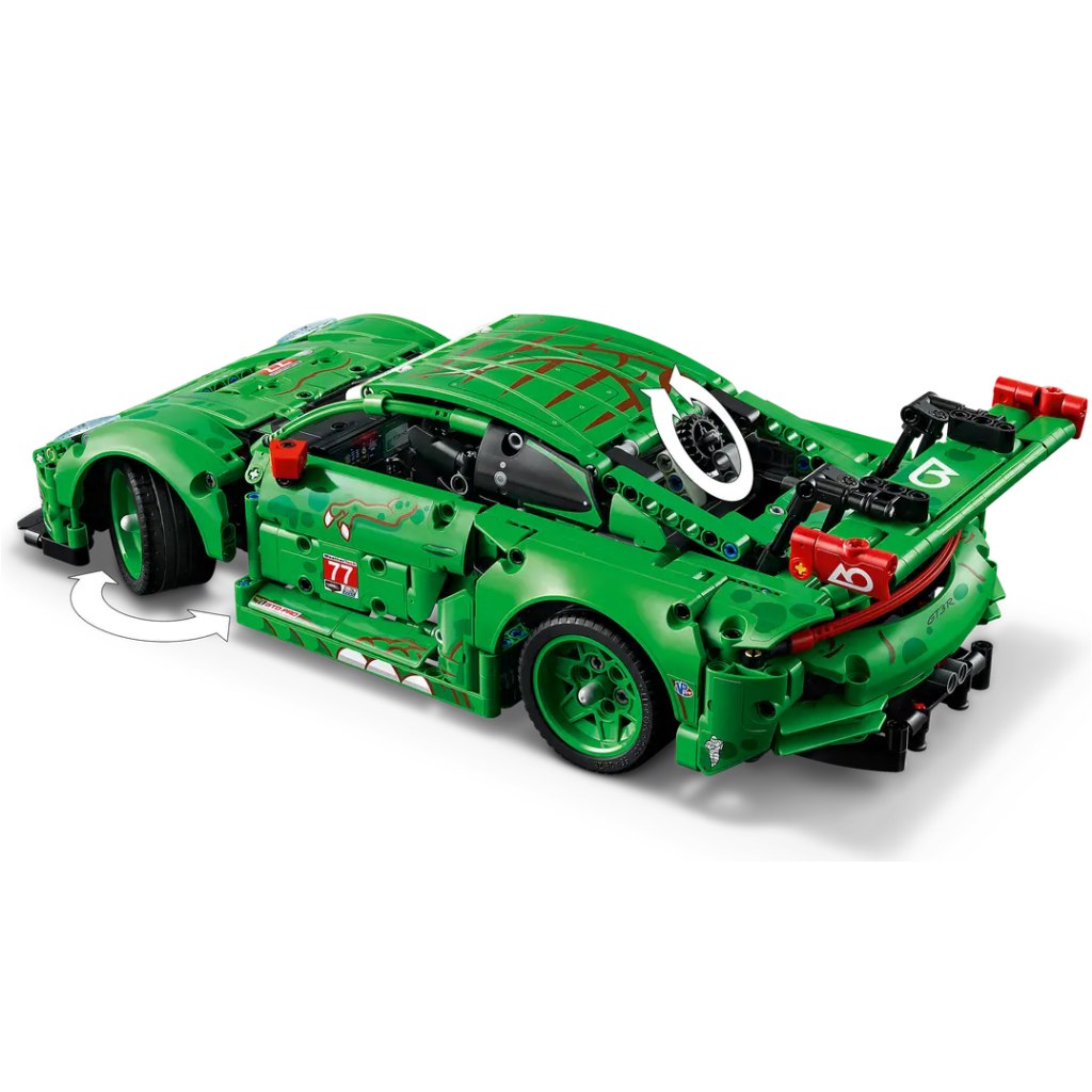 LEGO® Technic: Porsche 911 GT3 R REXY AO Racing autó (42224) kép 4