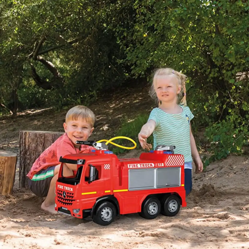 LENA: Mercedes-Benz Arocs Riesen-Feuerwehr 65cm kép 5