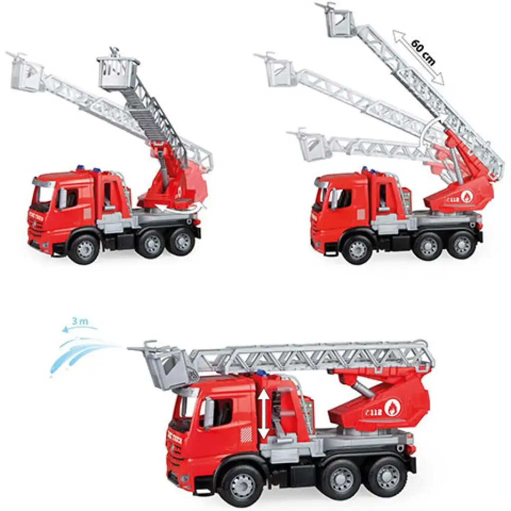 LENA: Mercedes-Benz Arocs Leiterwagen Feuerwehr 48cm kép 3