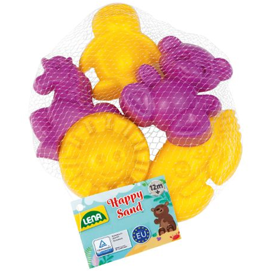 LENA: Einhorn-Sandspielset im Netz, 5-teilig