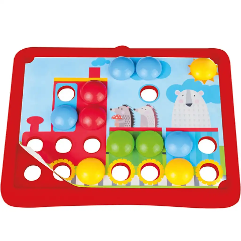 LENA: Mosaik Mein erstes Steckspiel - Fahrzeuge kép 2