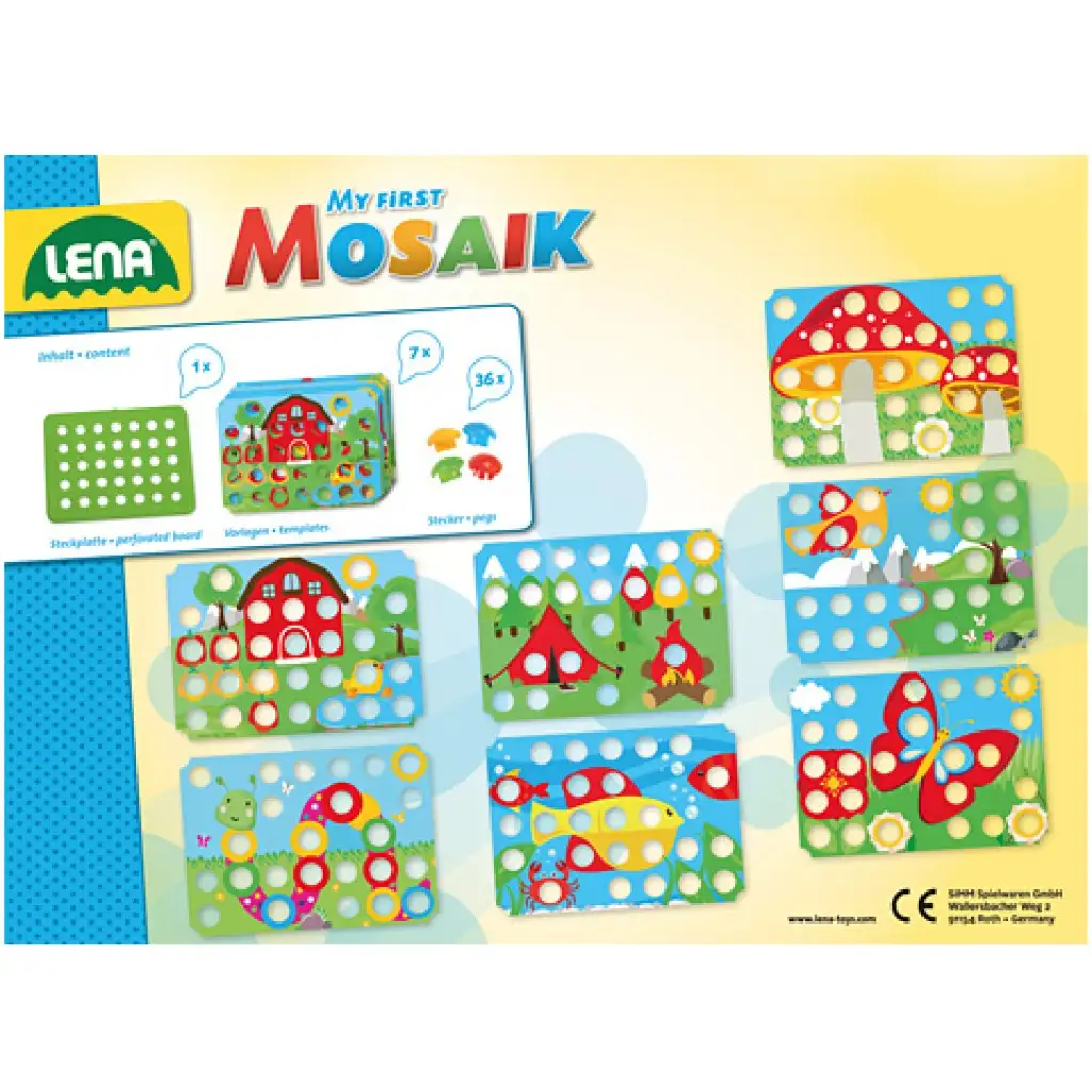 LENA: Mosaik Mein erstes Steckspiel - Natur kép 3