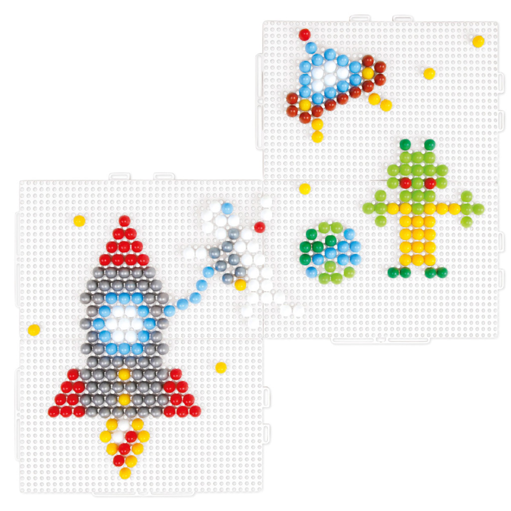 LENA: Panorama Mosaik XL, transparentes Punkt-Set 10 mm, 400-teilig kép 2