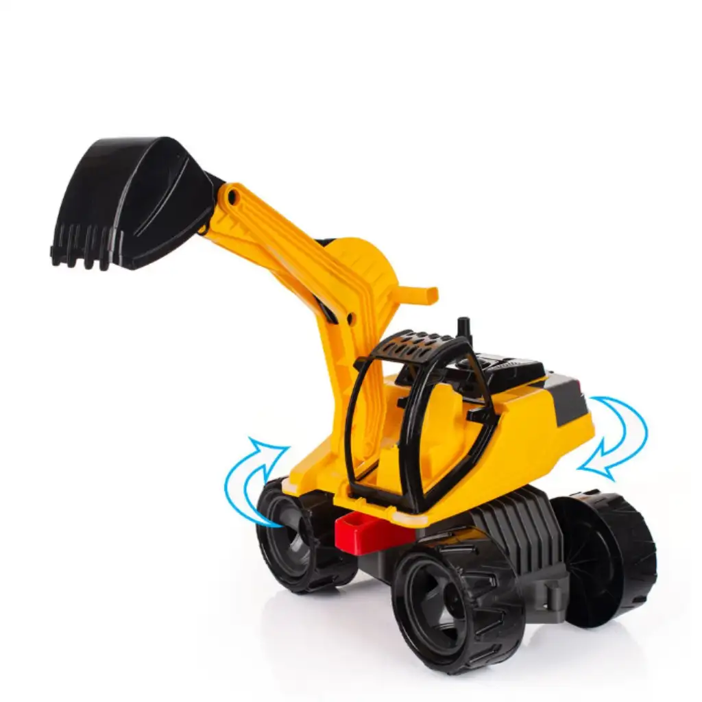 LENA: Riesenbagger gelb/schwarz 63cm kép 2