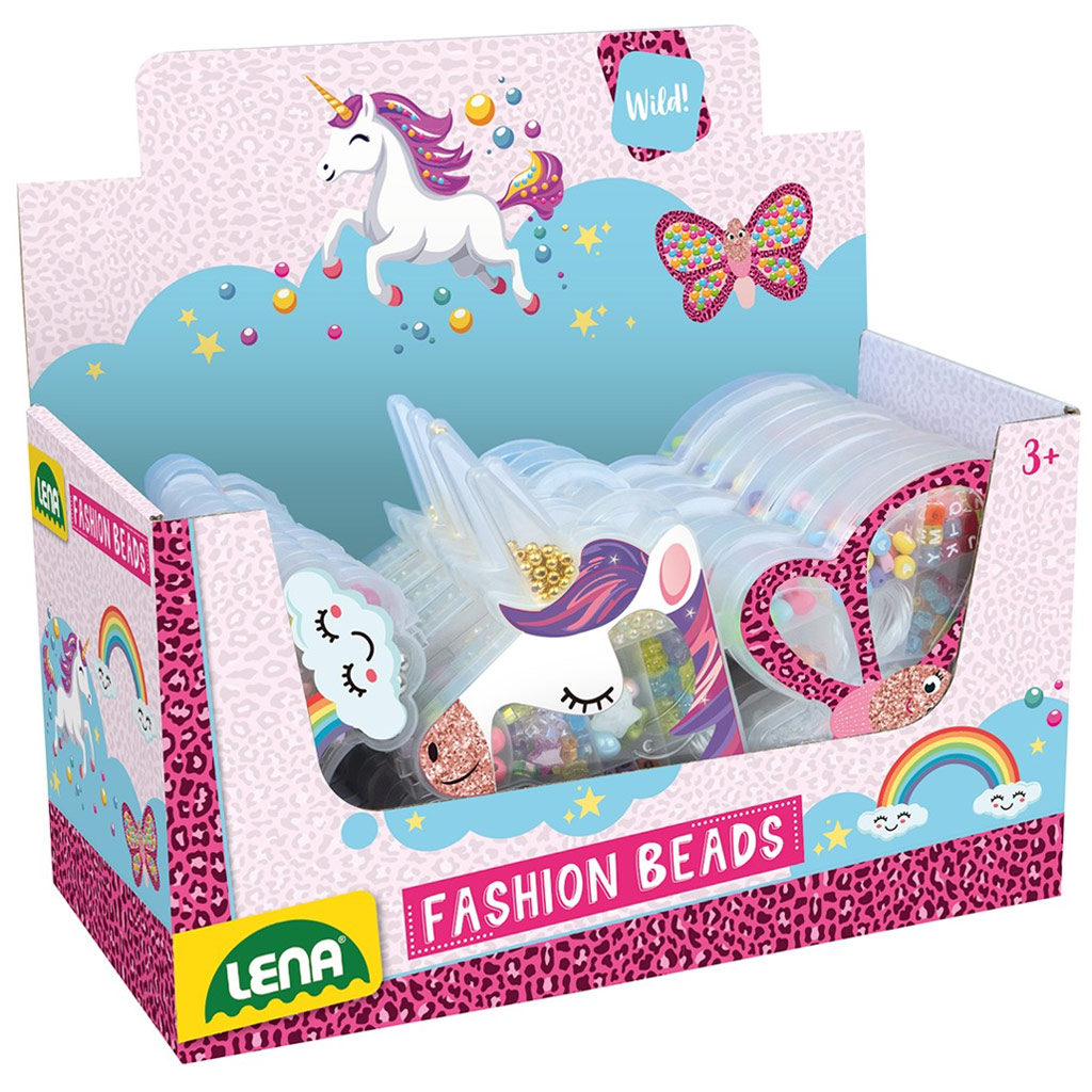 LENA: Bunte Perlen zum Auffädeln, in verschiedenen Varianten, 1 Stück