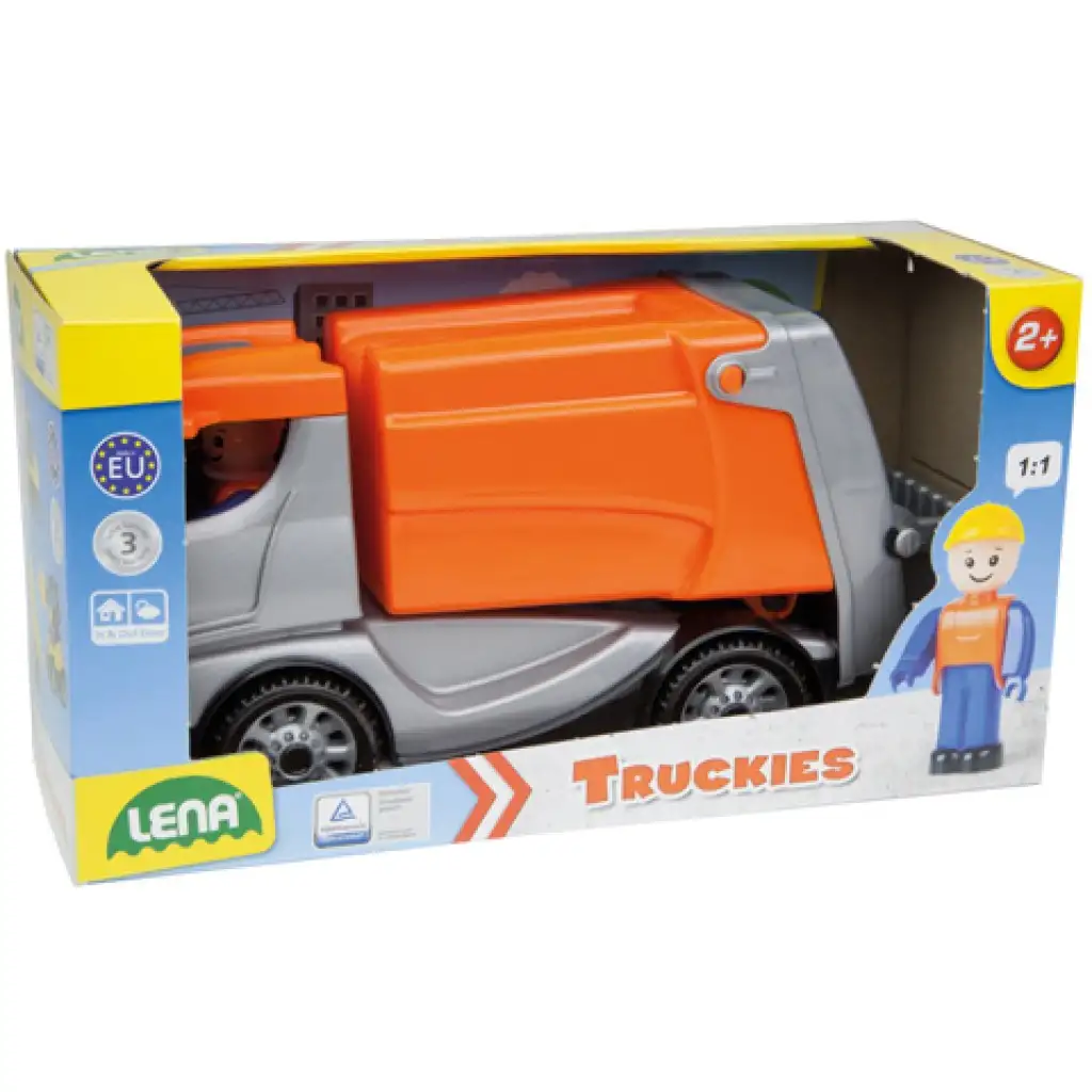 LENA: Truckies Müllwagen-Figur mit 22cm kép 2