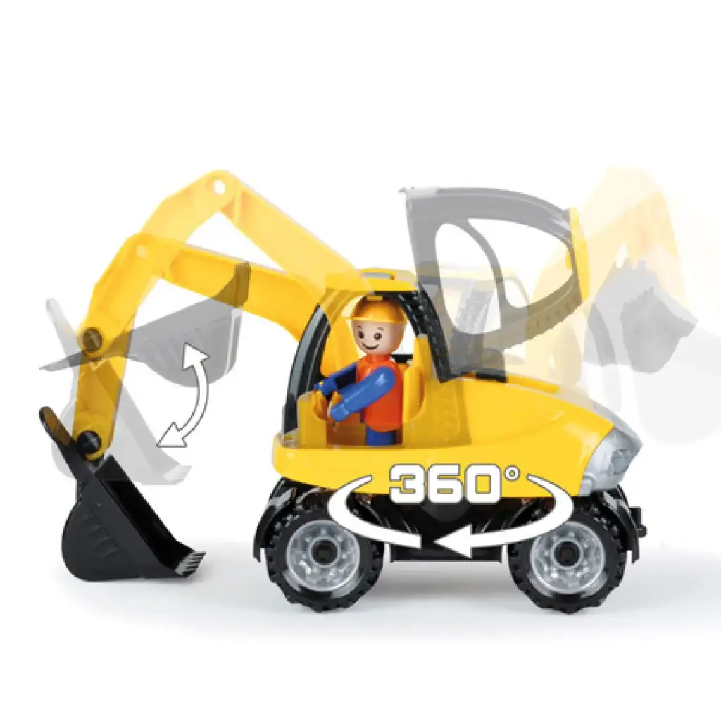 LENA: Truckies Baggerfigur mit 25cm kép 3