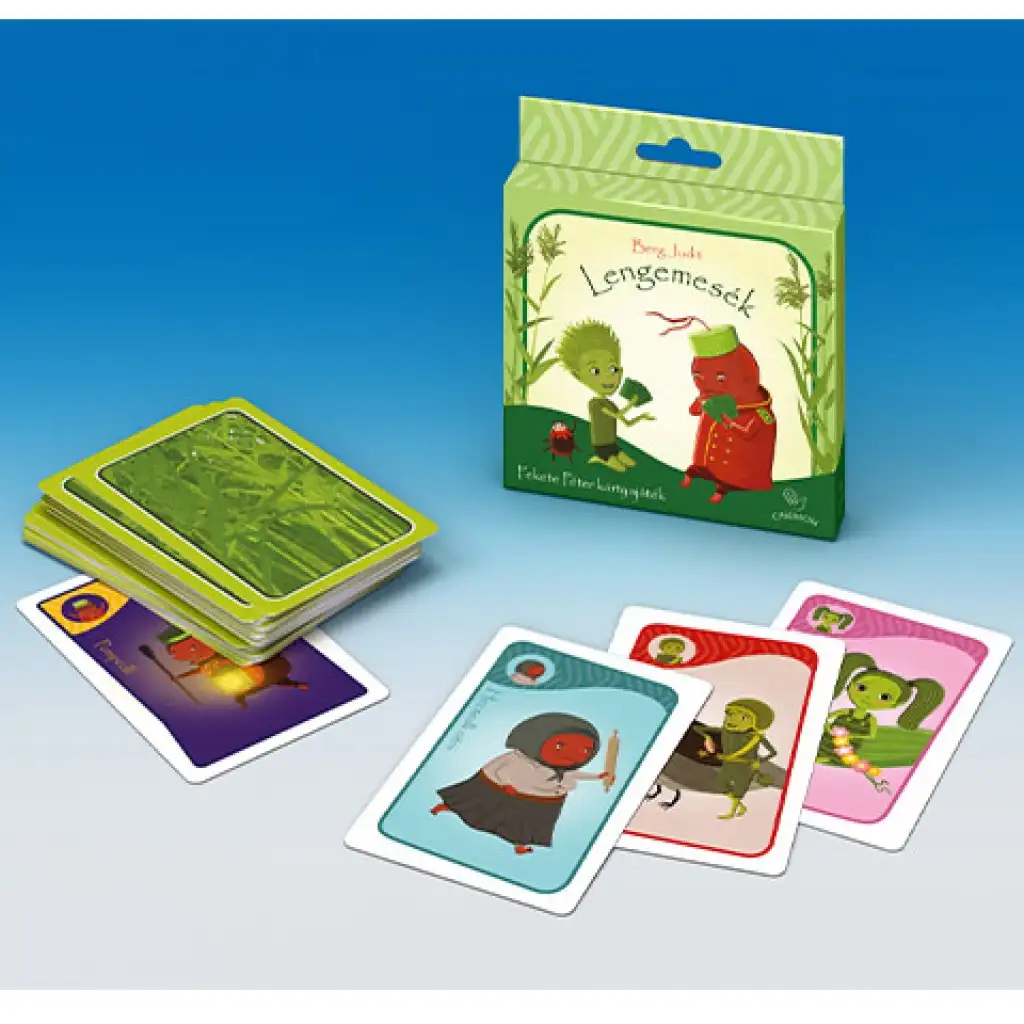 Lengemesék Schwarzer Peter Kartenspiel kép 2