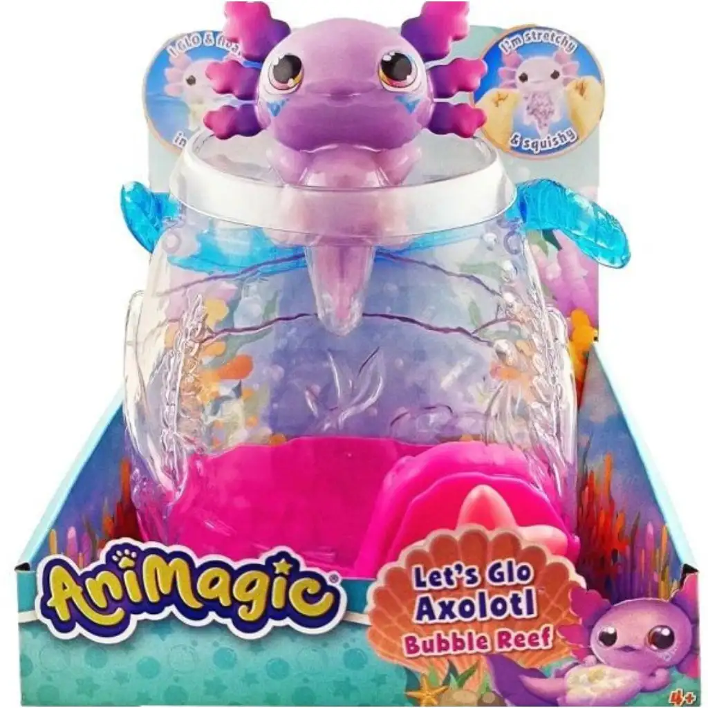 Let’s Glo Axolotl: Leuchtender Wasserfreund-Set kép 2
