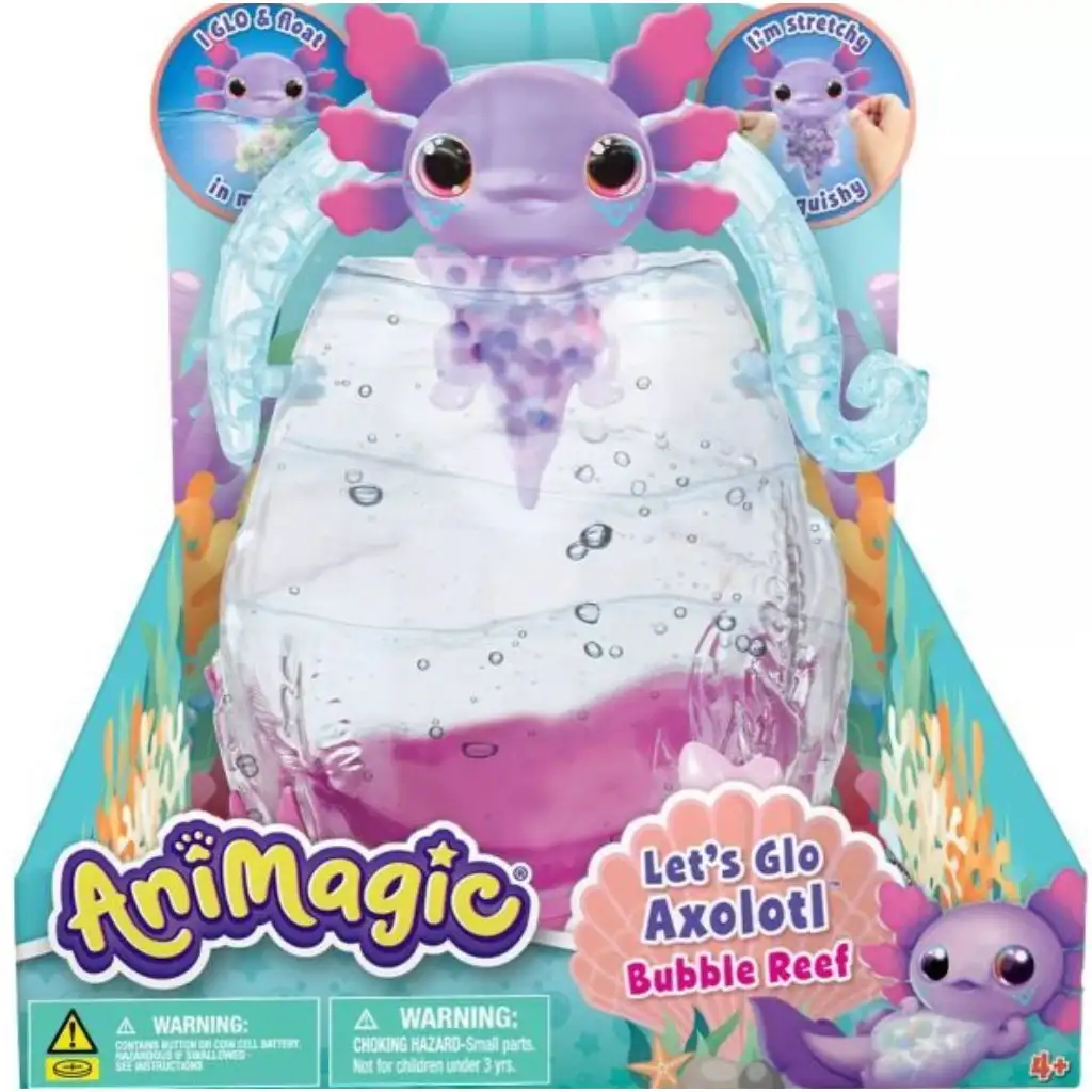 Let’s Glo Axolotl: Leuchtender Wasserfreund-Set kép 3