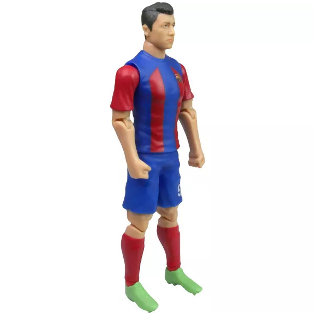 Fußball-Actionfigur, 20 cm – FC Barcelona, im Lewandowski-Trikot mit der Nummer 9 kép 2
