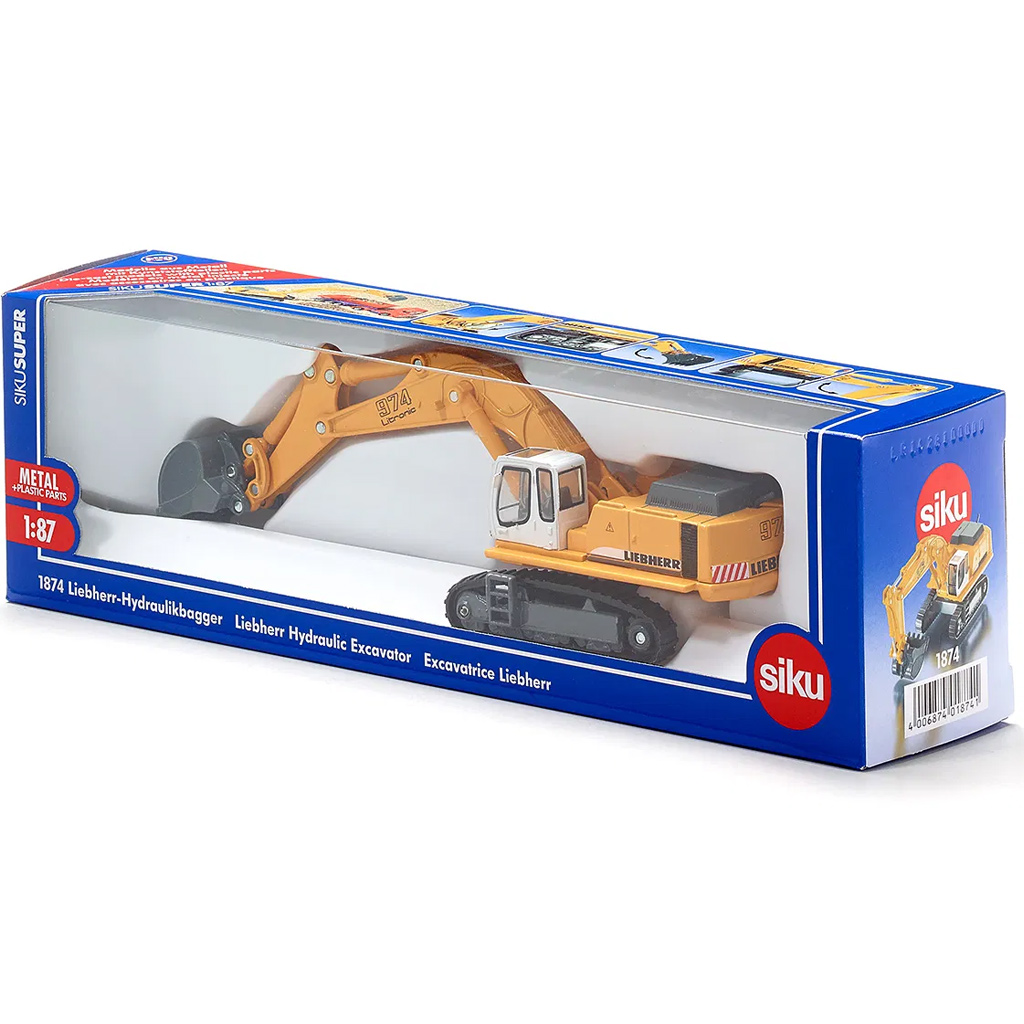Siku Liebherr Hydraulikbagger 1/87 kép 4