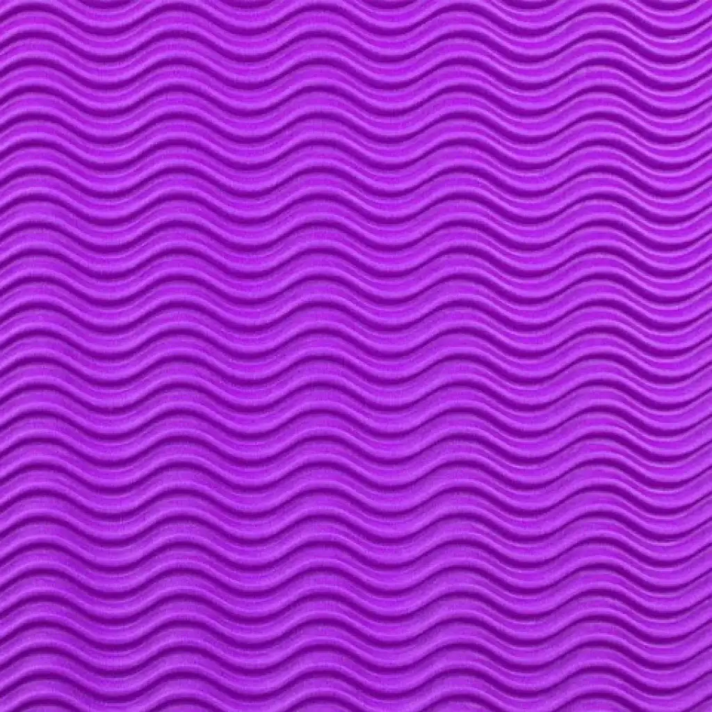 Lila Dekor 3D-Wellpappe B2 50x70cm 1 Stk