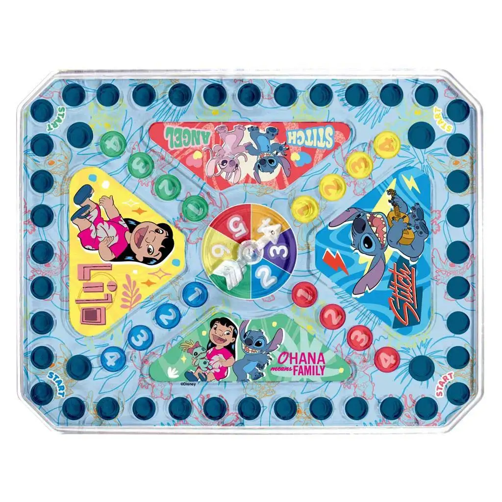 Lilo & Stitch: Mensch ärgere dich nicht Brettspiel kép 2