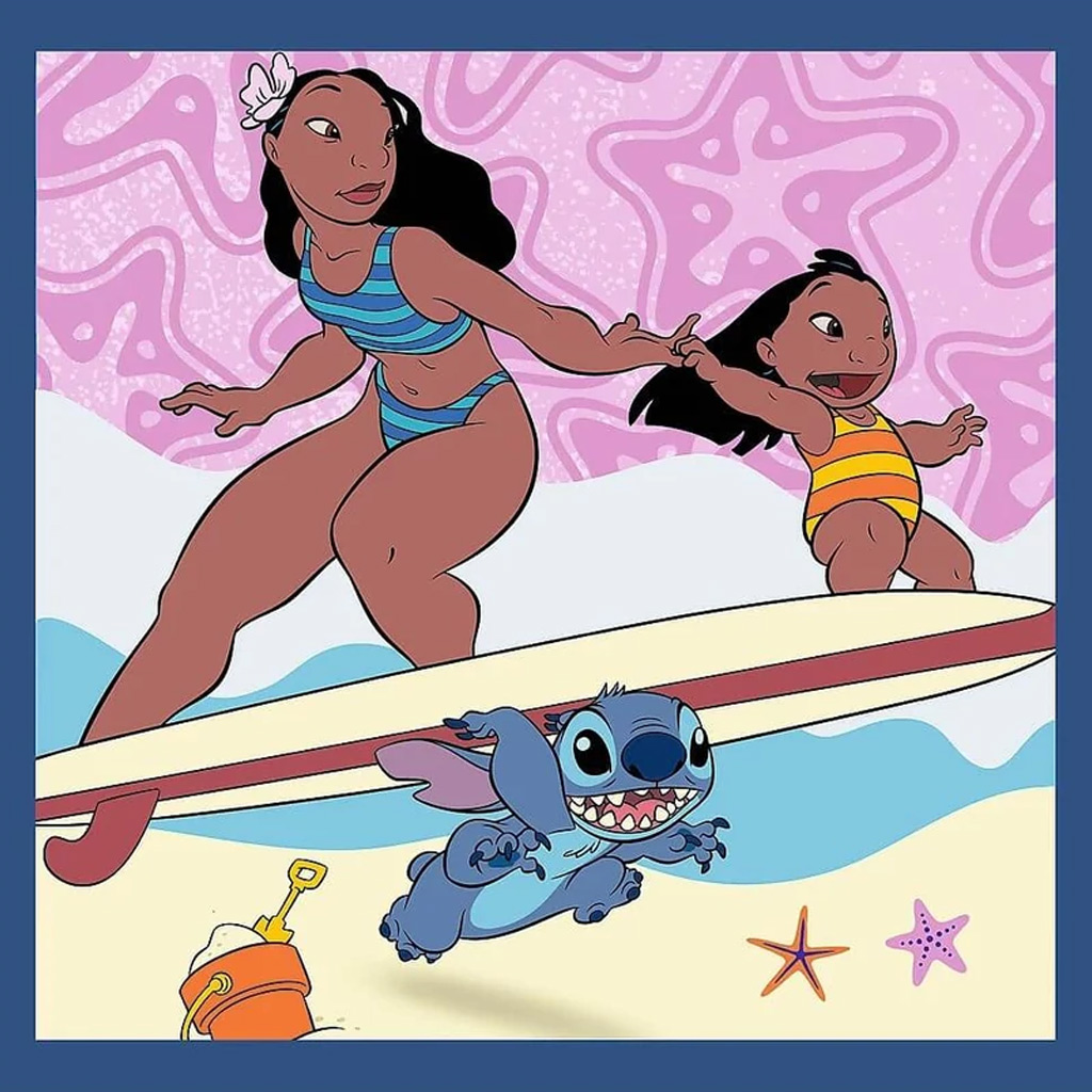 Lilo und Stitch – 3-in-1 Puzzle mit 20, 36 und 50 Teilen – Trefl kép 3