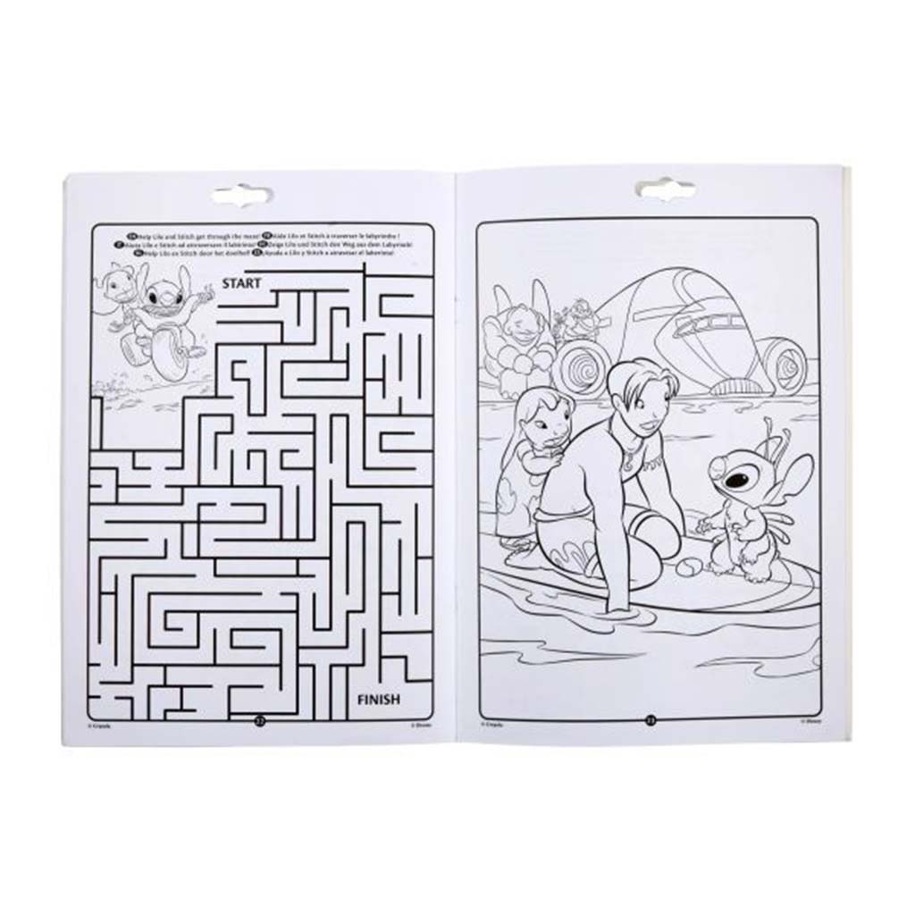 Crayola: Lilo & Stitch Mal- und Beschäftigungsheft kép 3