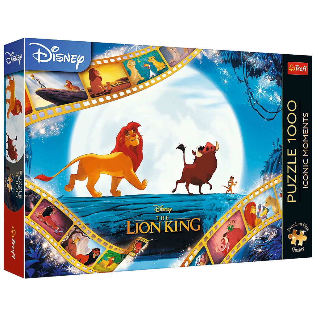 Der König der Löwen 1000-teiliges Premium Plus Quality Puzzle – Trefl