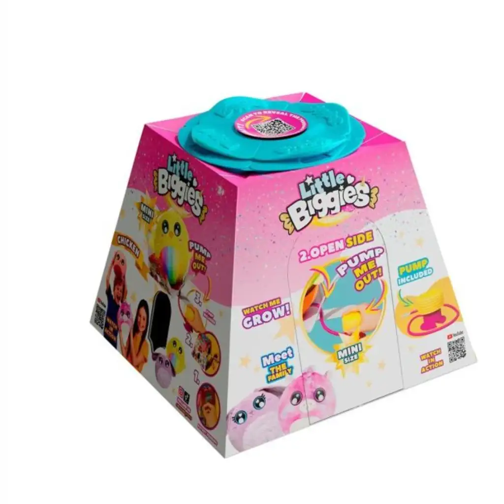 Little Biggies: Aufblasbarer Mini-Plüschhase kép 2