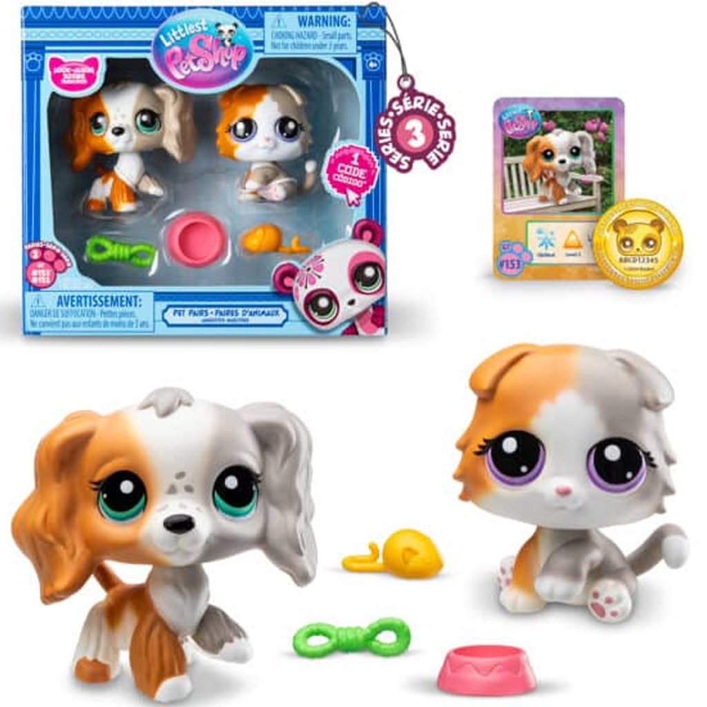 Littlest Pet Shop: Oktopus und Meeresschnecke Doppel-Figuren-Set kép 4