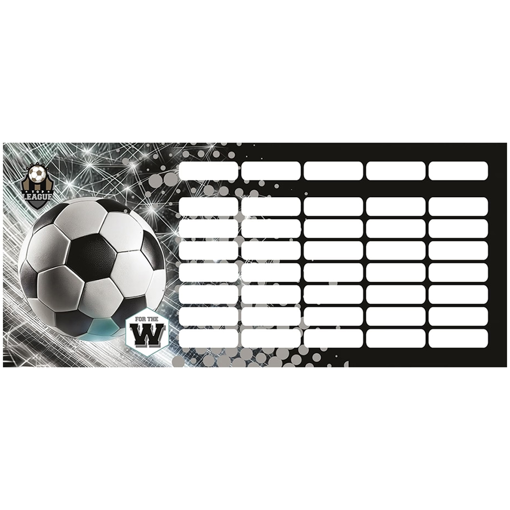 ICO: Lizzysuli Top League FTW egylapos, kétoldalas órarend kép 1