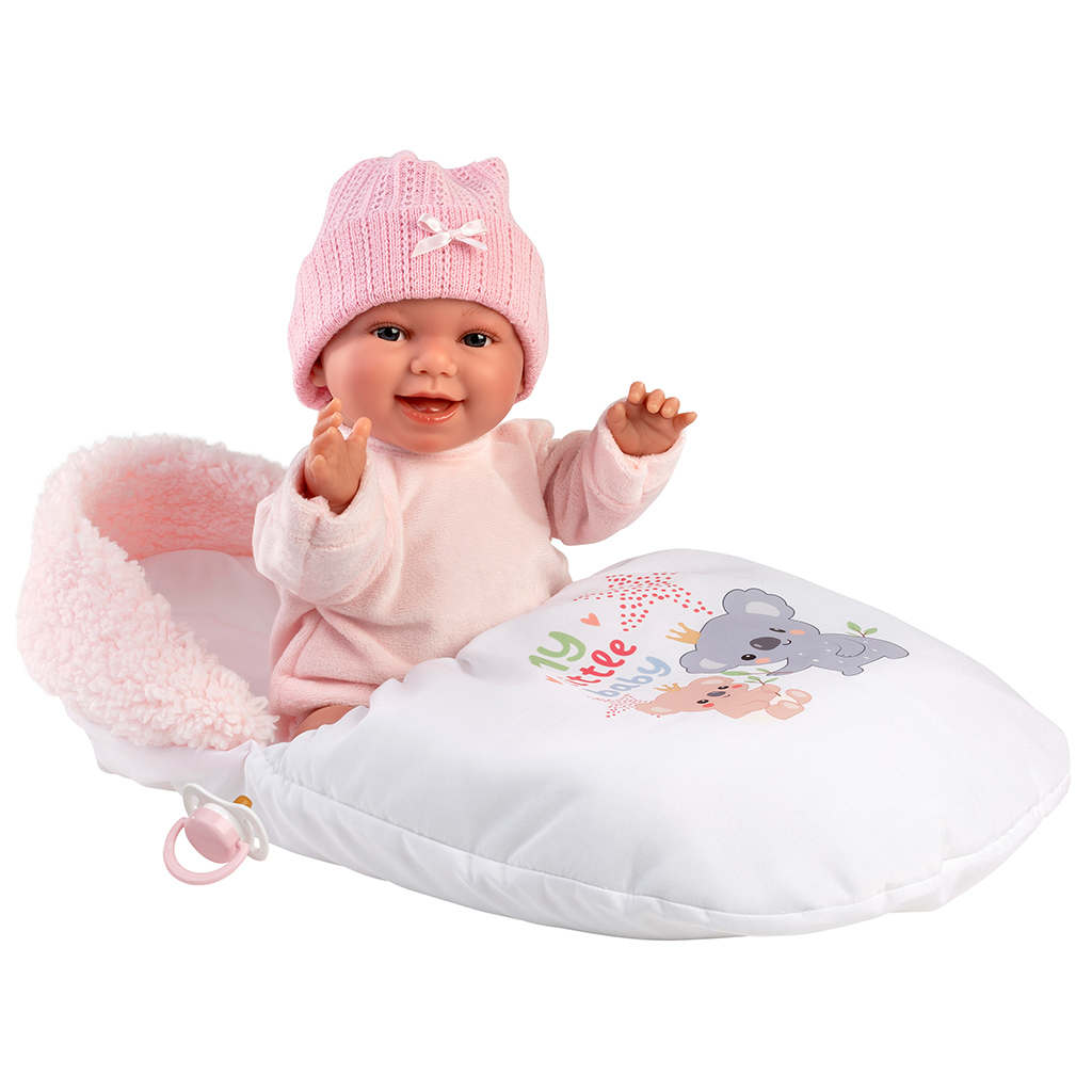 Llorens: Chloe, 38 cm große weinende Puppe mit Schlafsack kép 3