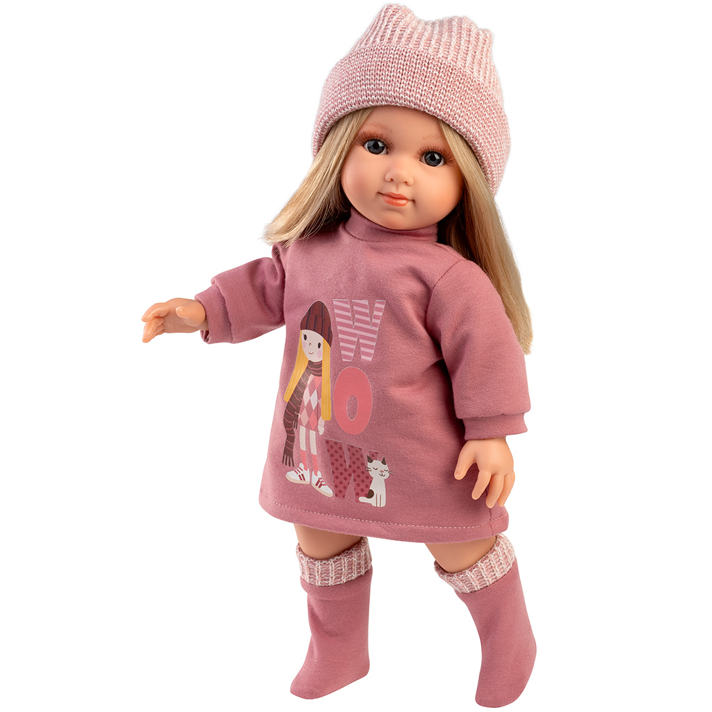 Llorens: Elena, 35 cm große Puppe im rosa Set. kép 2