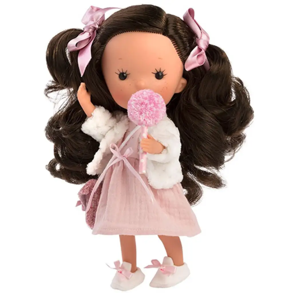 Llorens: Miss Minis Dana Star 26cm-es baba nyalókával kép 1