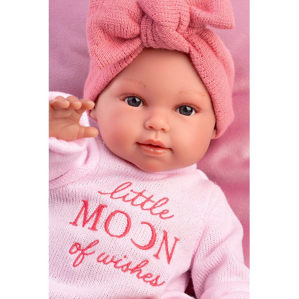 Llorens: Olivia 38 cm große weinende Puppe mit Kissen kép 4