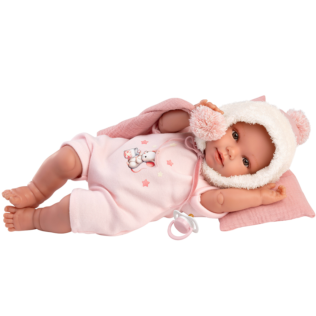 Llorens: Olivia 38 cm große weinende Puppe mit Decke kép 3