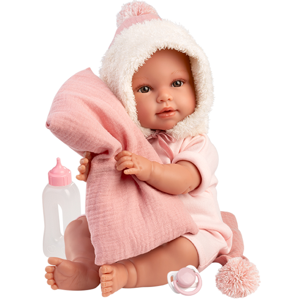 Llorens: Olivia 38 cm große weinende Puppe mit Decke kép 4