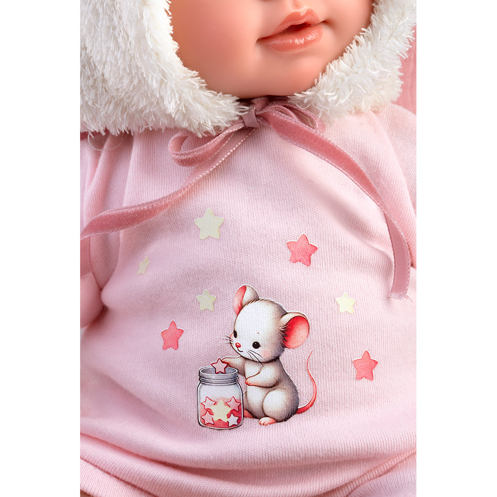 Llorens: Olivia 38 cm große weinende Puppe mit Decke kép 5