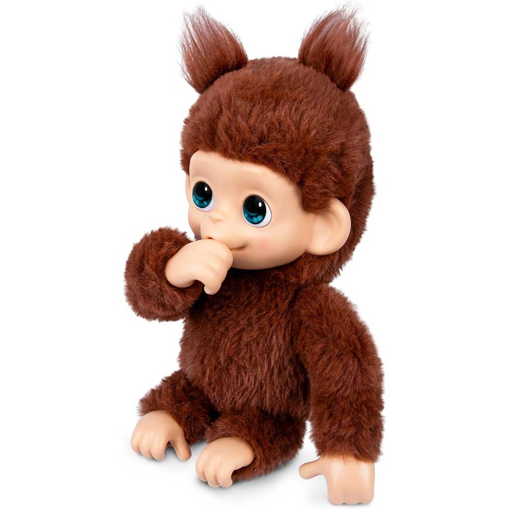 Little Live Pets: Mini Maki Chikki Cherry interaktív barna majom kép 2