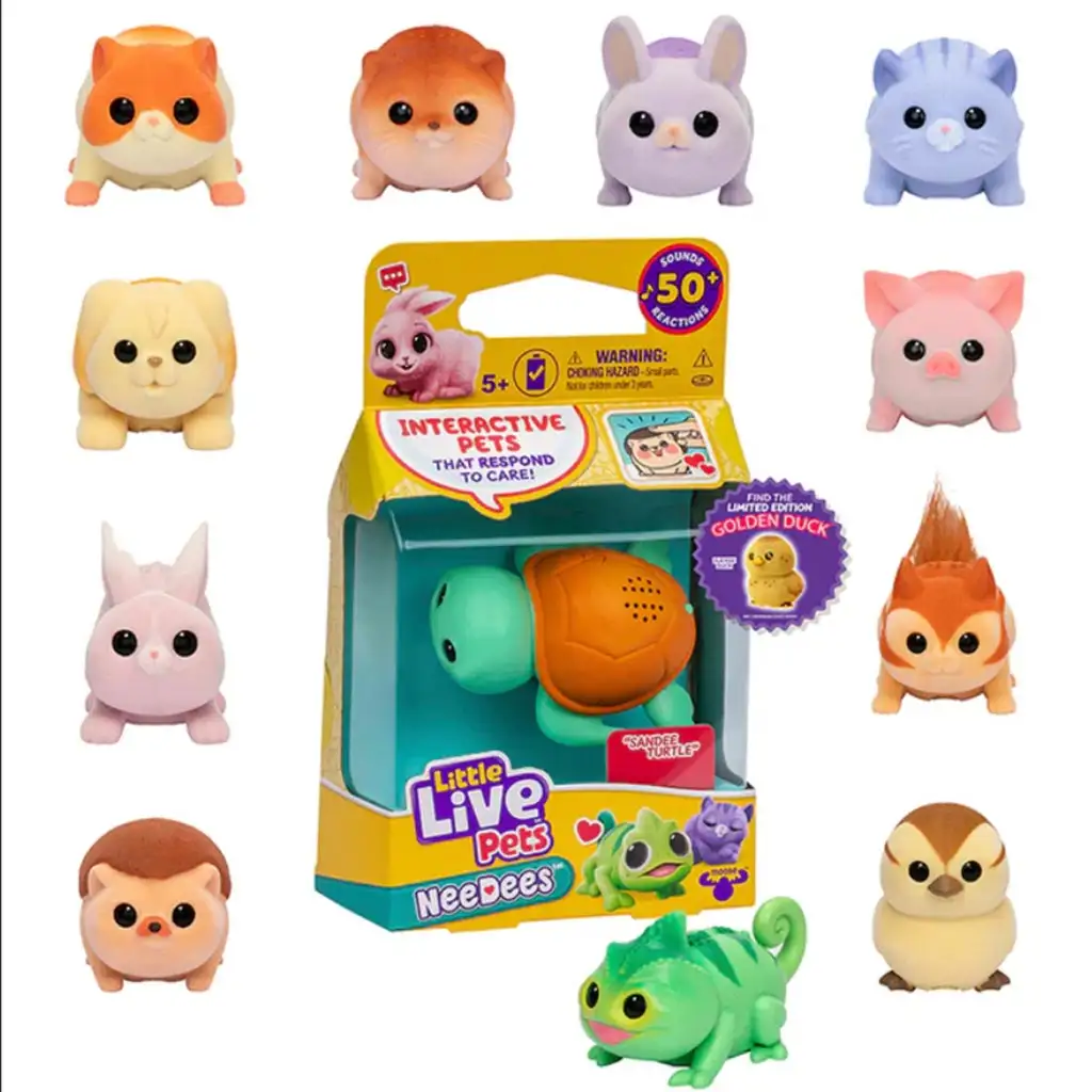 Little Live Pets: Needees Sammelbare interaktive Haustiere verschiedene 1 Stk kép 2