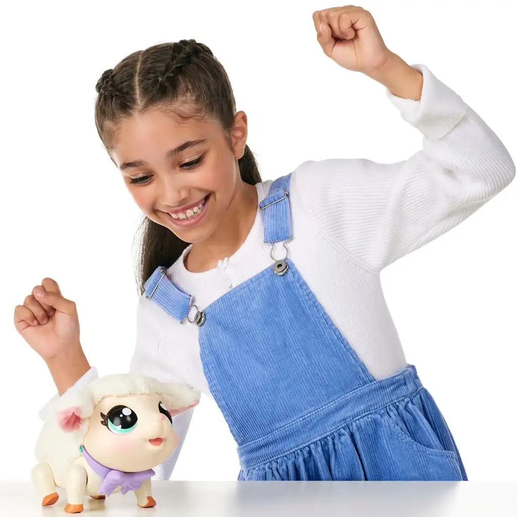 Little Live Pets: Snowie das Lamm, das interaktive Schaf mit Geräuschen und Bewegungsfunktionen kép 4
