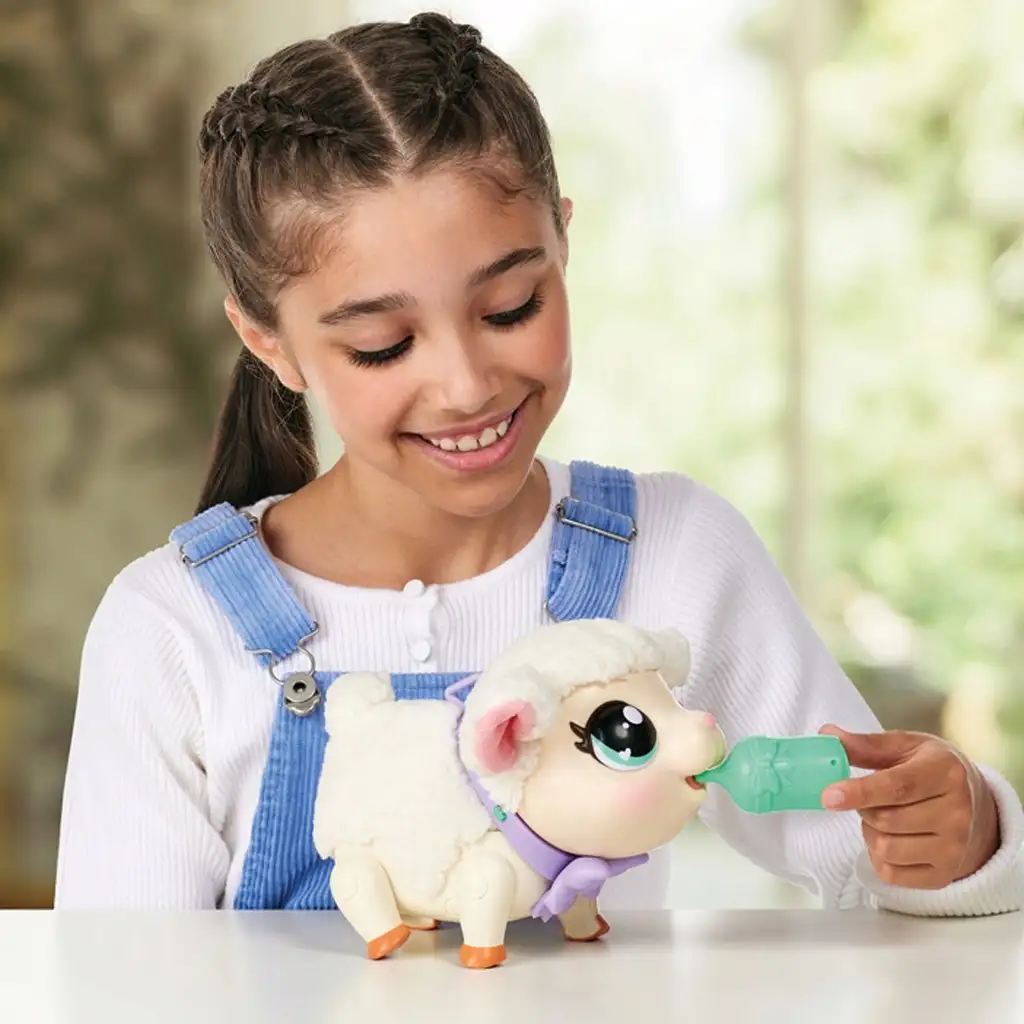 Little Live Pets: Snowie das Lamm, das interaktive Schaf mit Geräuschen und Bewegungsfunktionen kép 6